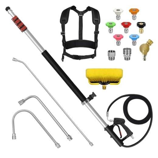 LidoDola 24FT Telescoping Pressure Washer Wand