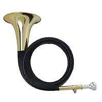 Tuyama® TJG-201 Jagdhorn Fürst-Pless-Horn in B Posthorn (traditionelle Bauweise)