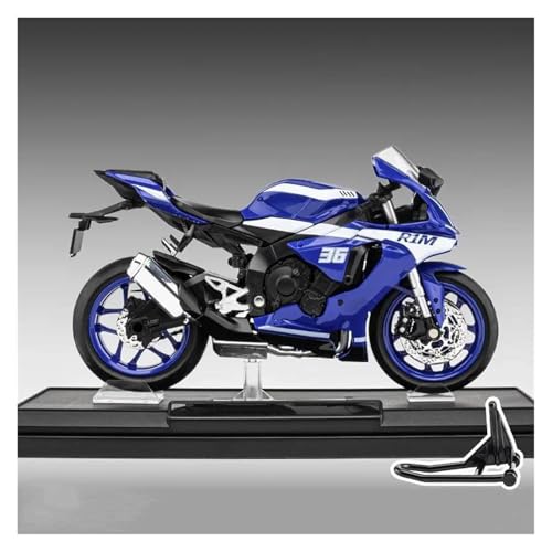 �~�j�`���A�o�C�N ���f�� 1:12 ���}�n�p YZF R1M YZFR1M YZF-R1M �o�C�N�͌^ ������ �f�B�X�v���C�s�[�X(Dark Blue)