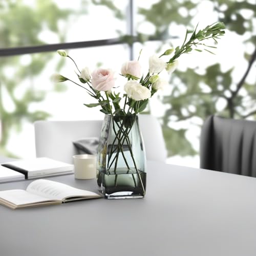 Tall-Black-Grey-Glass-Flower-VaseLarge-Black-Grey-Vases-Home-DecorModern-Bud-Gray-Vase-for-CenterpiecesTable-TopRoom-DecorCrystal-Decorative-Unique-Flower-Vases-for-BouquetGift Tall Black Grey Glass Flower VaseLarge Black Grey Vases Home DecorModern Bud Gray Vase for CenterpiecesTable TopRoom DecorCrystal Decorative Unique Flower Vases for BouquetGift