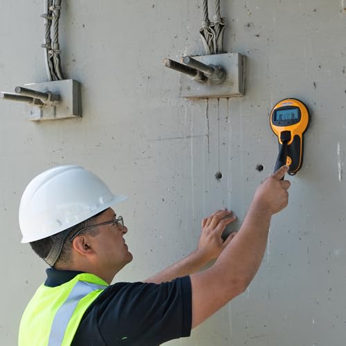 Image of Zircon MetalliScanner MT X Electronic Metal Locator - Rebar & Metal Detector for Concrete - DeepScan up to 4 in - Industrial Grade LCD Metal Scanner for Drilling, Construction & Inspection