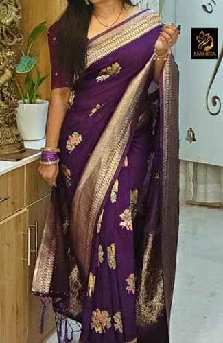 VASTTRAM maheshwari silk saree – image 4