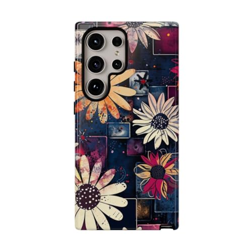 Coque Samsung S24 Ultra géométrique violette pour sublimer votre style