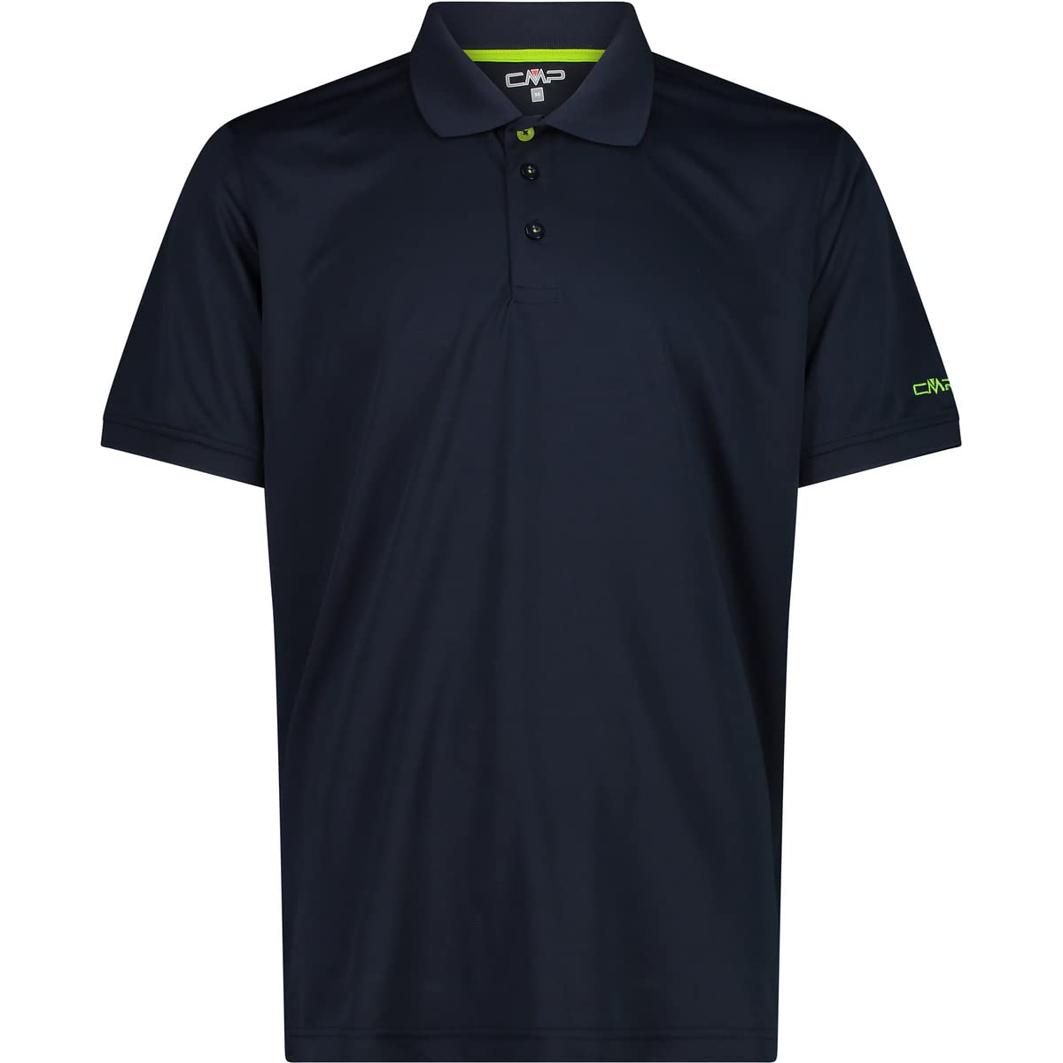 CMP Men's Polo B.Blue-Limegreen UK 3XL