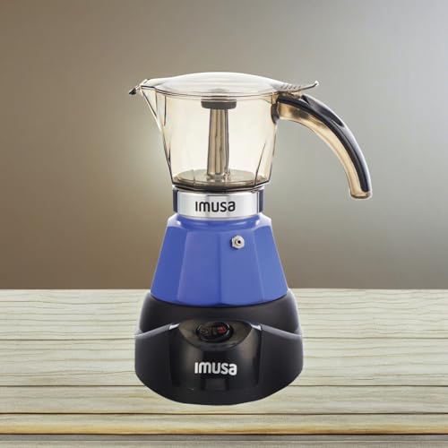 Image of IMUSA 3 or 2cup Electric Espresso Maker, Purple