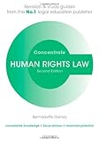Human Rights Law Concentrate: Law Revision and Study Guide