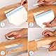 Gosknor 20 Stück Oberschenkel-Lifting Tapes für Frauen, Achteckige Selbstklebende Cellulite Tapes Unsichtbare Wasserdichte Anti-Chafing-Lift und Glow-Patches zur Hautstraffung und Körperformung