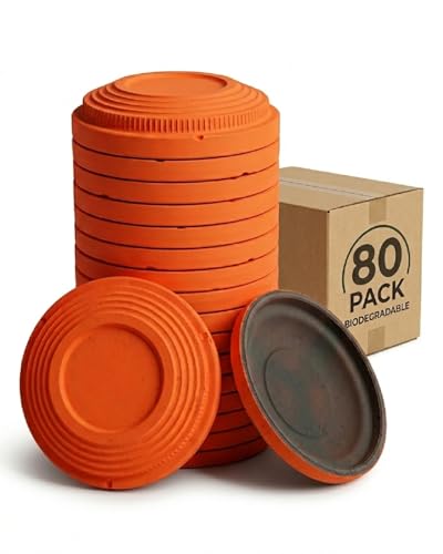 50 Clay Pigeons, Standard 110mm Clay Targets for Shooting and Training
