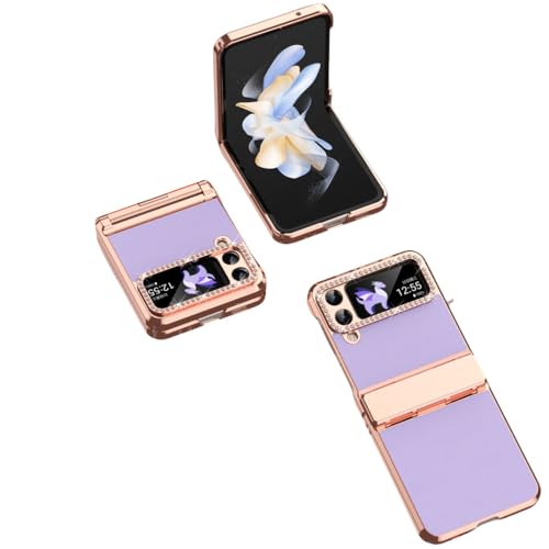 Coque Samsung Galaxy Z Flip 4 antichoc ENILSA protection charnière violette
