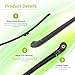 LKK Rear Windshield Wiper Arm Blade Kit Compatible with BMW X3 F25 2011-2017 Rear Window Wiper Assembly Set