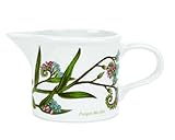 Portmeirion Botanic Garden 7oz Cream Jug - Floral Earthenware Vintage Creamer Pitcher, Dishwasher & Microwave Safe - Chip-Resistant Glaze, Made in England, Elegant Tableware Addition