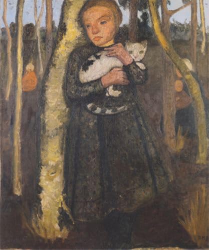 Affiche Toile Paula Modersohn Becker portrait artistique authentique pour mur salon