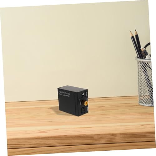 Convertidor digital analógico DAC con entrada coaxial óptica toslink para audio RV 6