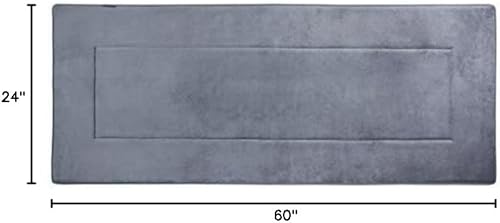 Miniatura 3 de Tapete de espuma viscoelástica de alta densidad, ultra suave ( 60.96 cm. x 152.4 cm.  2 pies x 5 pies)