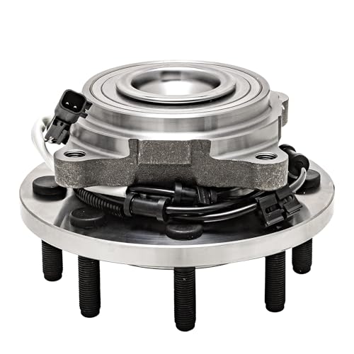 Image of Detroit Axle - Front Wheel Bearing Hubs for 2014-2018 Ram 2500, 2013-2018 | Ram 3500, 2 Wheel Bearing and Hubs Assembly 2015 2016 2017 Replacement