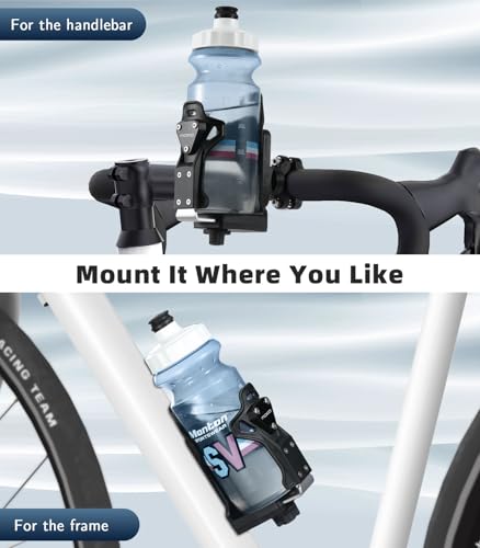 MoKo Bike Water Bottle Holder, Adjustable Bike Water Bottle