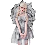 [iBSTETES] ハロウィン ワンピース 仮装 ヴァンパイア 花嫁 ウエディングドレス レディース 大人ゾンビ 悪魔 魔女 魔法使い 魔女 変装 コスチューム パーティー 舞台衣装 ステージ マジック ロング丈 (グレー, XL)