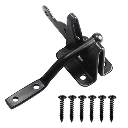 KABMOZ Self Locking Gate Latch,Longer Style(144mm),for...