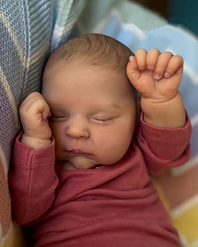 Muñeca Reborn 20 pulgadas bebé dormido realista 3+ años