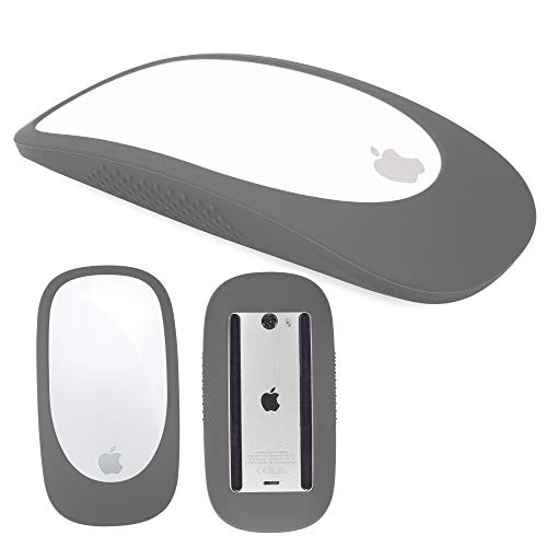 Image of Hi Color N /T Silicone Case Cover Protective Skin For Magic Mouse 1 /2 Silicone Case For Apple Magic iPad Mouse(Dark Gray)