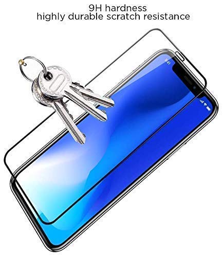 Image of DD SON (BLACK 11D Tempered Glass for Iphone X /XS /11 pro (11D) - Full edge to edge coverage