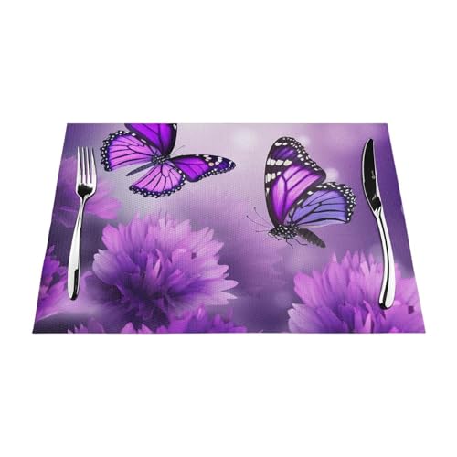 Sets de table lavables en PVC pour table basse et salle à manger - 3