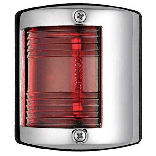 Osculati Utility 85 Navigationslicht VA-Stahl/112,5° rot