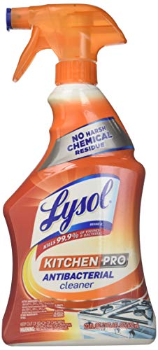 Lysol Antibacterial Kitchen Cleaner Citrus Scent 22 Ounces (Pack of 5)