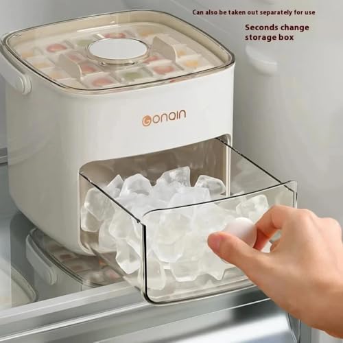 Caja portátil para cubos de hielo axGear con tapa miniatura 7