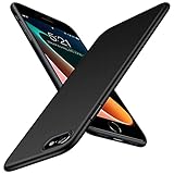 TORRAS Slim Fit iPhone SE 2020 Case[3nd Gen]/iPhone 8 Case/iPhone 7 Case Protective Upgrade Matte Anti-Scratch Silky Yet Firm Grip Compatible for iPhone SE Phone Case/iPhone 7/8, Space Black