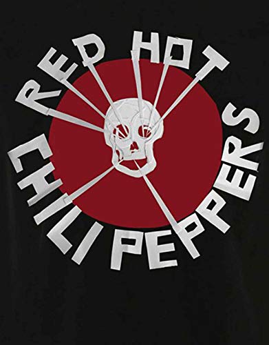 Red Hot Chili Peppers T-Shirt Flea Skull Homme Noir - Les Beatles, Paul McCartney, John Lennon, RIngo Starr, George Harrison Red Hot Chili Peppers T-Shirt Flea Skull Homme Noir – Image 4