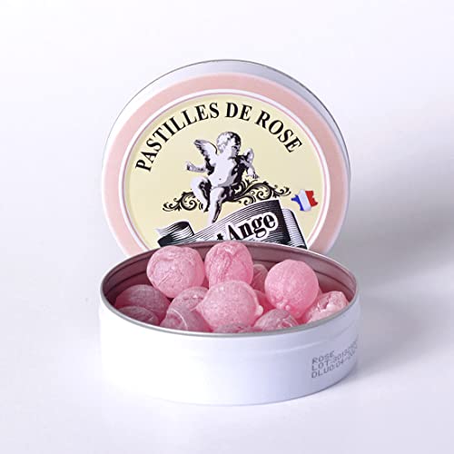 Pastilles Saint-Ange | Bonbons Traditionnels 100% Français (Rose)