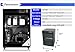 BEILOCKERY 30L Electronic Camera Storage Cabinet, Dry Cabinet, 2 Layers Digital Dehumidifying Dry Box for Camera Lens and Electronic Equipment Storage