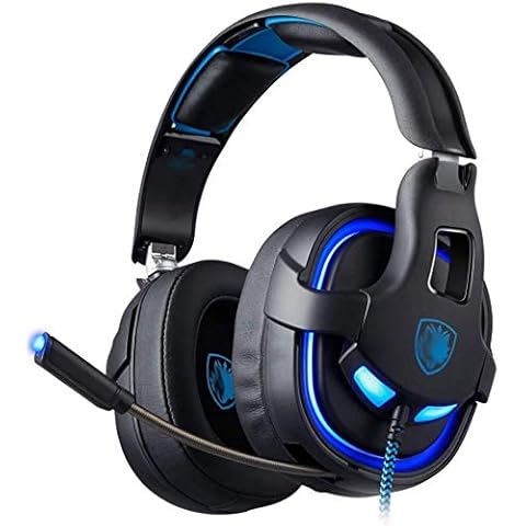 LNDDP Gaming Headset 7.1 Channel USB Desktop Computer Headset with Microphone, Noise Isolating Cover