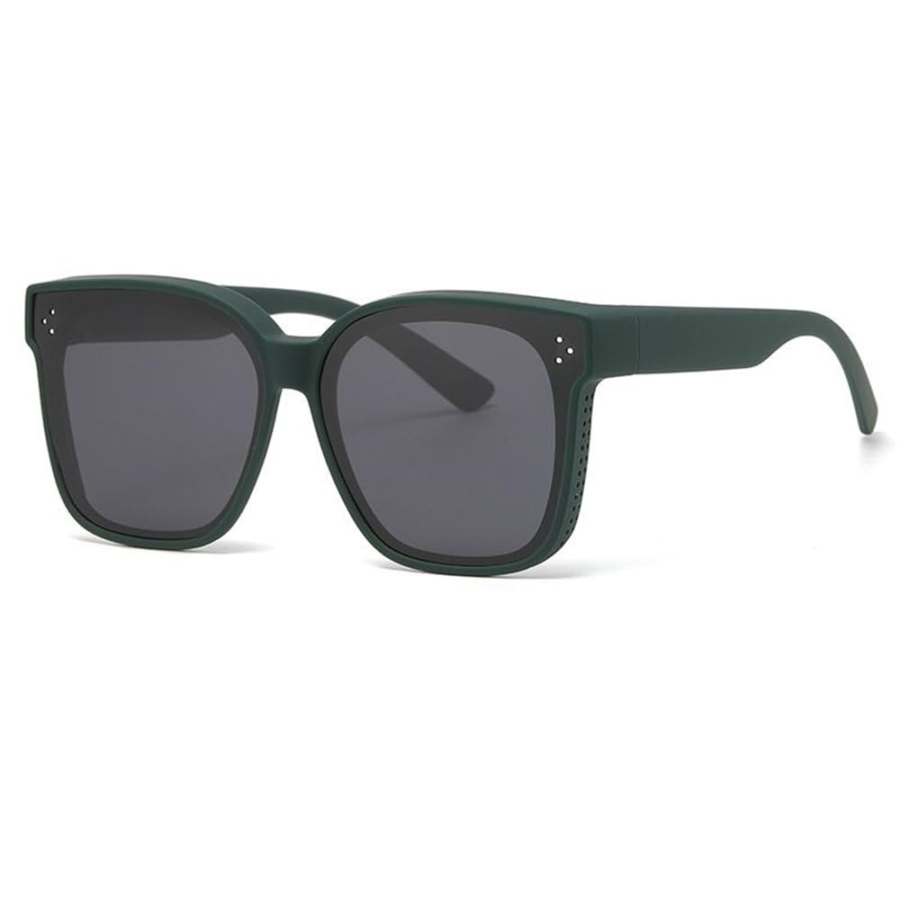 Stylowe okulary przeciwsłoneczne z polaryzacją dla mężczyzn i kobiet, z dużą oprawką, okulary przeciwsłoneczne do jazdy w terenie z ochroną UV400