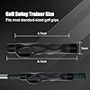 Golf Grip Trainer, Golf Club Grip Trainer for Right Hand,Improves Grip Strength and Accuracy,Trains Correct Hand Position for Stable Swing,Golf Training Swing Aid for All Level Golfers Black,1PCS