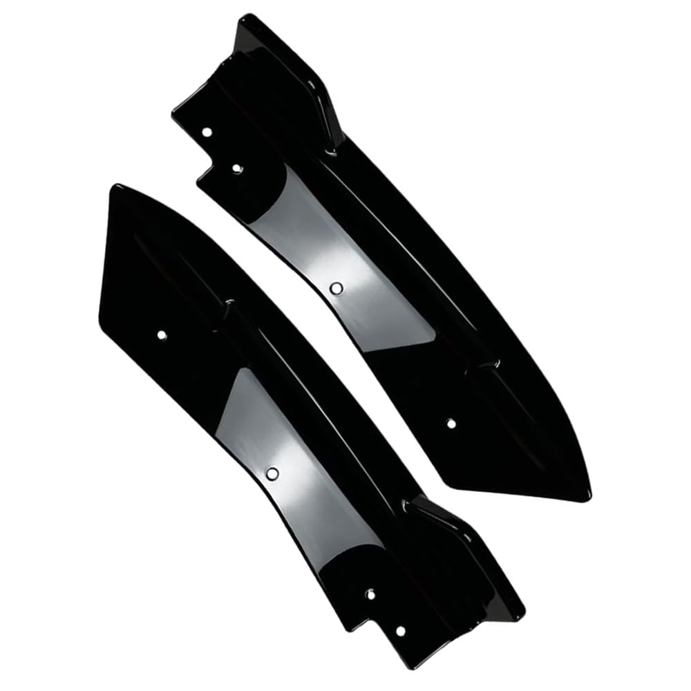 Diffusore per paraurti posteriore auto, splitter per parafango laterale per auto, compatibile con BMW X3 G01 LCI M Sport dal 2022 in poi, nero lucido