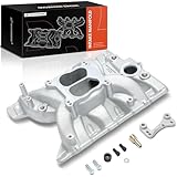 A-Premium Intake Manifold Compatible with Buick LeSabre Custom & Oldsmobile Delta 88 & Pontiac Grandville, Laurentian, LeMans, Parisienne, Star Chief, Tempest, Ventura, Acadian, Bonneville, Catalina