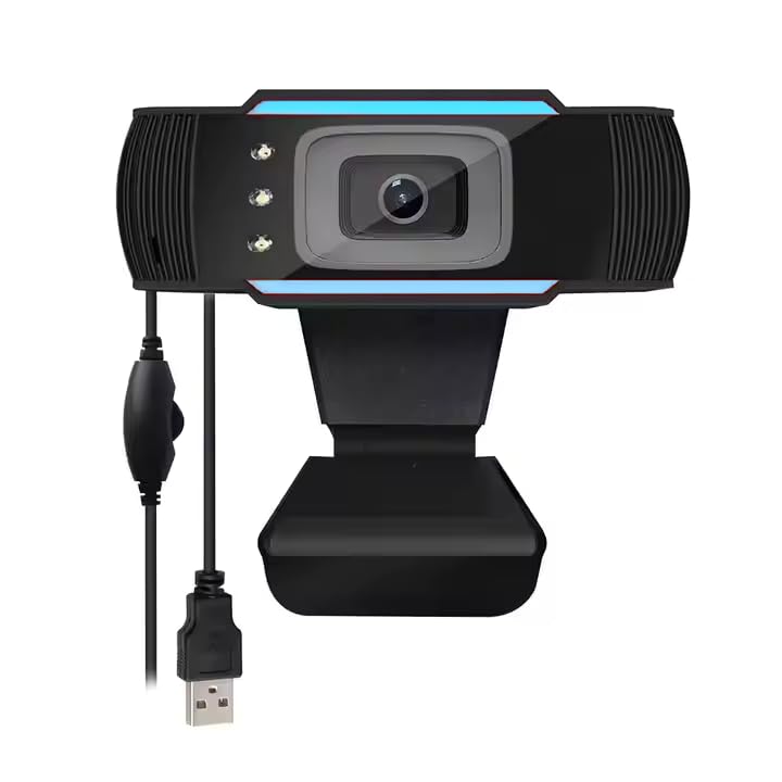 TruVoice 1080P Webcam for Computer/Laptop and Includes Full HD Wide Angle Camera - Works with All Streaming Platforms Like Windows, Apple, Skype, Teams and Zoom + Many More