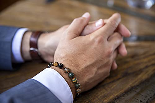 Pulsera de piedras naturales Semita unisex miniatura 6