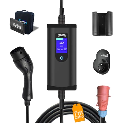 Chargeur VE 11 kW nomade idéal pour recharger dans votre jardin ou garage
