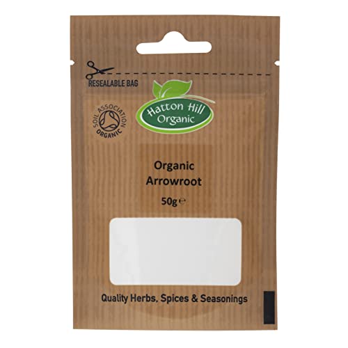 Organic Arrowroot Powder 50g by Hatton Hill Organic