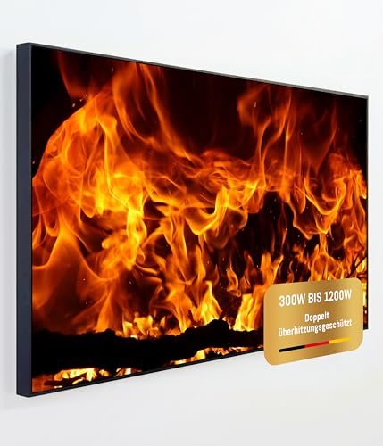 papermoon® Infrarotheizung (Wahlweise 300-1200 W) - Effiziente...