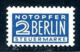 Echt Kayser BIZONE NOTOPFER 1950 6V ** POSTFRISCH TADELLOS WZ STEIGEND(F8156