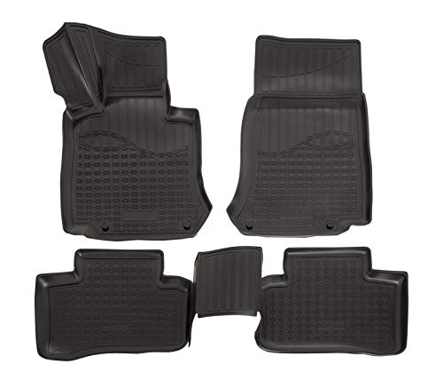 Tapis de sol en caoutchouc TPE pour GLC X253 C253 2016-2022 J&J AUTOMOTIVE