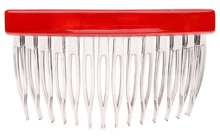 France Luxe Basic Side Comb - Nacro Red