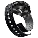 Bandletic Compatible con Garmin Fenix 8 51mm/7X/7X Pro/6X/6X Pro/5X Plus/5X/Fenix 3/3 HR Correa, 26mm Quick Fit Magnético Correa para Garmin Epix Pro 51mm/Instinct 2X Solar/Enduro 3/2/1/Descent/Quatix