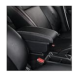 La boîte d'accoudoir de voiture est fabriquée en matériau ABS et PU, qui est durable, pas facile à endommager et résistant aux frottements, vous permettant de trouver facilement tous les petits objets et de garder la voiture en ordre.