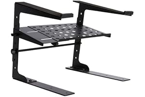 On-Stage Laptop Tripod Stand for MIDI Keyboards and DJ Controllers