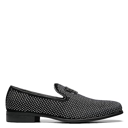 Image of Stacy Adams Men's Swagger Studded Ornament Slip-on Driving Style Loafer